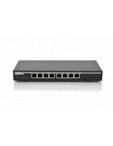 Switch Rete Poe 8 Porte 10/100/1000 Gigabit Digitus Switch Rete Poe 8 Porte 10/100/1000 Gigabit Digitus