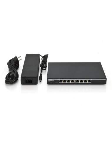 Switch Rete Poe 8 Porte 10/100/1000 Gigabit Digitus Switch Rete Poe 8 Porte 10/100/1000 Gigabit Digitus
