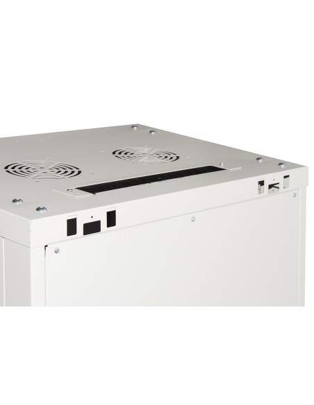 Armadio Rack 19" 12 Unita' Da Muro (A) 635 X (L) 600 X (P) 450 Grigio Disassemblato