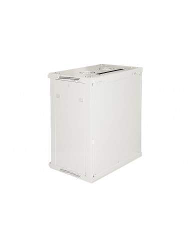 Armadio Rack 19" 12 Unita' Da Muro (A) 635 X (L) 600 X (P) 450 Grigio Disassemblato