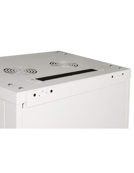 Armadio Rack 19" 18 Unita' Da Muro (A) 905 X( L) 600 X (P) 450 Grigio Disassemblato