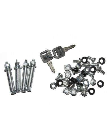 Armadio Rack 19" 20 Unita' Da Muro (A)995X (L)600 X Profondita' 450 Mm. Colore Grigio