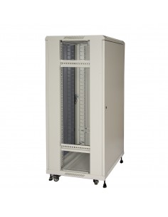 Armadio Rack Per Reti 19" 22U (A)1166, (L)600, (P)600 Colore Grigio 2