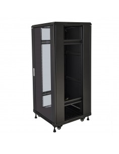 Armadio Rack Per Reti 19" 22U (A)1166, (L)600, (P)600 Colore Nero 2