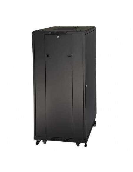 Armadio Rack Per Reti 19" 22U (A)1166, (L)600, (P)600 Colore Nero