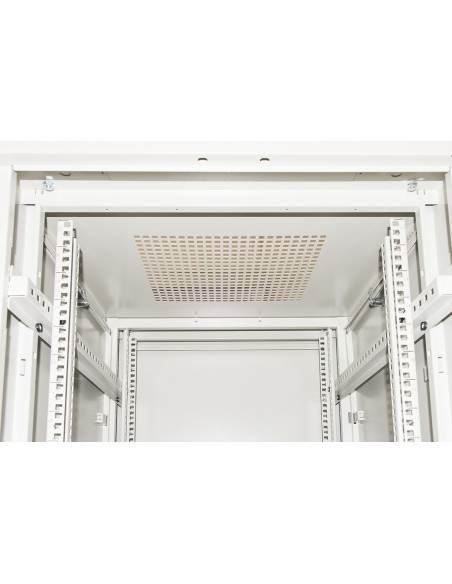 Armadio Rack Per Reti 19" 22U (A)1166, (L)600, (P)800 Colore Grigio