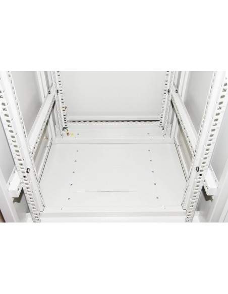 Armadio Rack 19" 27U (A)1388 (L)600 (P)1000 Colore Grigio Porta Vetro Armadio Rack 19" 27U (A)1388 (L)600 (P)1000 Colore Grigio Porta Vetro