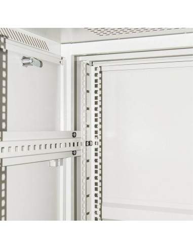 Armadio Rack 19" 27U (A)1388 (L)600 (P)1000 Colore Grigio Porta Vetro Armadio Rack 19" 27U (A)1388 (L)600 (P)1000 Colore Grigio Porta Vetro