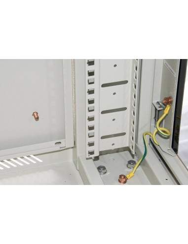 Armadio Rack 19" 27U (A)1388 (L)600 (P)1000 Colore Grigio Porta Vetro Armadio Rack 19" 27U (A)1388 (L)600 (P)1000 Colore Grigio Porta Vetro