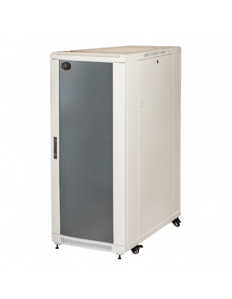Armadio Rack 19" Per Reti 27U (A)1388 (L)600 (P)800 Colore Grigio Armadio Rack 19" Per Reti 27U (A)1388 (L)600 (P)800 Colore Grigio