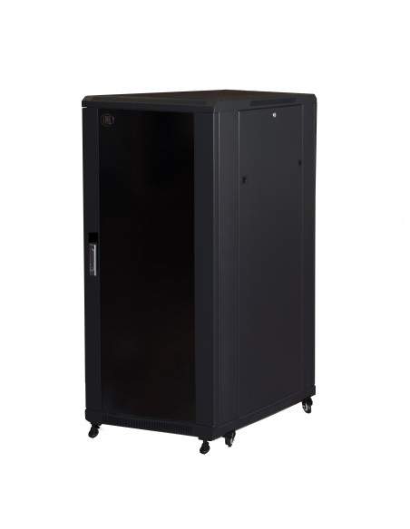 Armadio Rack 19" Per Reti 27U (A)1388 (L)600 (P)800 Colore Nero Armadio Rack 19" Per Reti 27U (A)1388 (L)600 (P)800 Colore Nero
