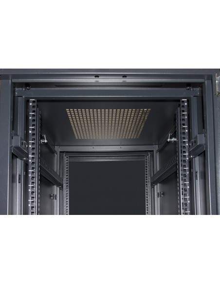 Armadio Rack 19" Per Reti 27U (A)1388 (L)600 (P)800 Colore Nero Armadio Rack 19" Per Reti 27U (A)1388 (L)600 (P)800 Colore Nero