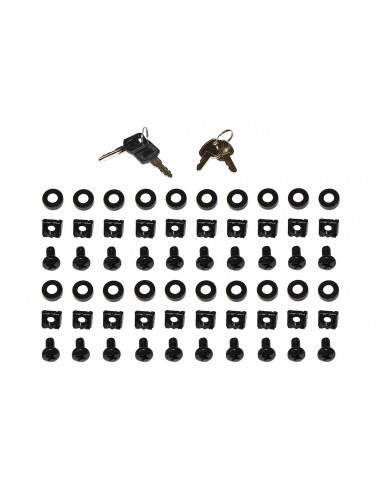 Armadio Rack 19" Per Reti 27U (A)1388 (L)600 (P)800 Colore Nero Armadio Rack 19" Per Reti 27U (A)1388 (L)600 (P)800 Colore Nero