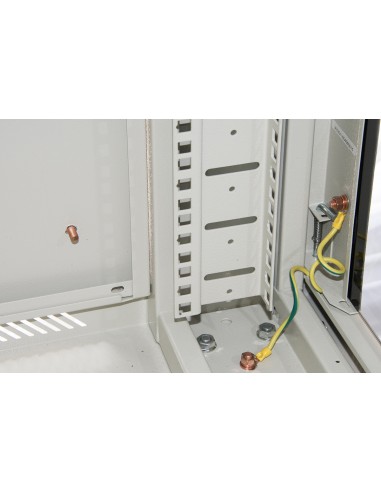 Armadio Rack 19" Per Reti 32U (A)1610, (L)600, (P)600 Colore Grigio Disassemblato