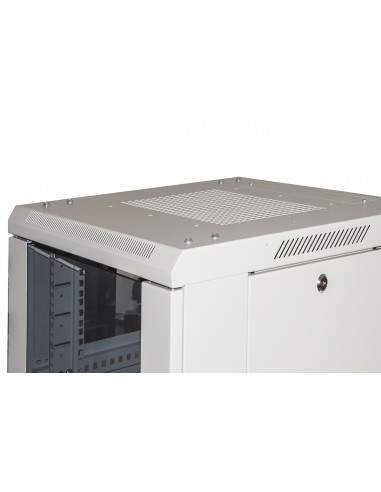 Armadio Rack 19" Per Reti 32U (A)1610, (L)600, (P)600 Colore Grigio Disassemblato