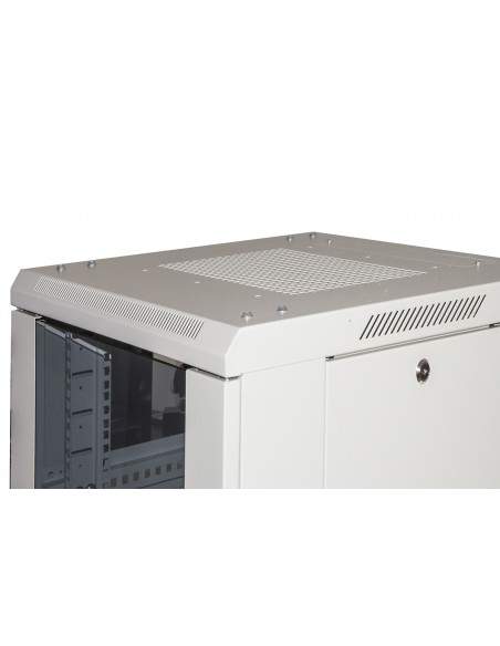 Armadio Rack 19" Per Reti 32U (A)1610, (L)600, (P)600 Colore Grigio Disassemblato