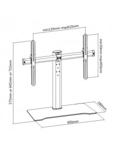 Supporto Universale Da Tavolo Per Schermi 32"-55" Fino A 45 Kg 2