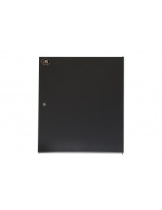 Porta Chiusa In Metallo Pieno Con Serratura Per Armadio Link 15U Lk1915Unf Nero