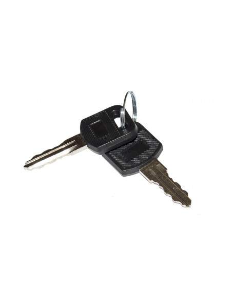 Porta In Metallo Pieno Nera Per Armadi Link 42U Larghezza 600Mm Con Serratura