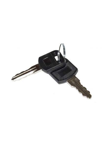 Porta Chiusa In Metallo Pieno Con Serratura Per Armadio Link 6U Lk1907Ugf Grigio