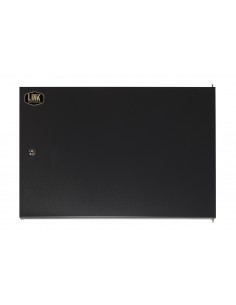 Porta Chiusa In Metallo Pieno Con Serratura Per Armadio Link 9U Lk1909Unf Nero