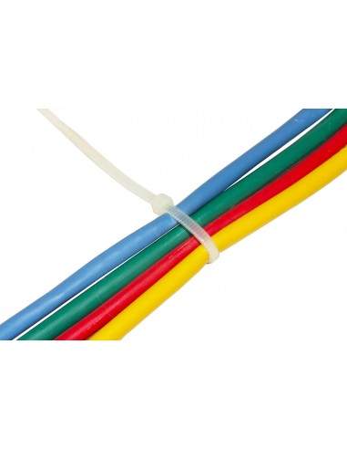 Confezione 100 Fascette Stringicavi Mm. 2,5X150