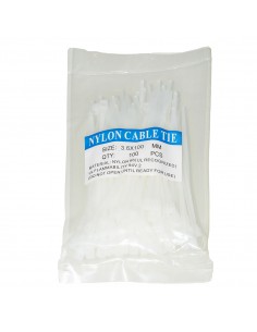 Confezione 100 Fascette Stringicavi Mm. 3.6X100 2