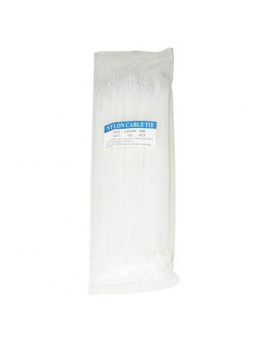 Confezione 100 Fascette Stringicavi Mm. 4.8X300