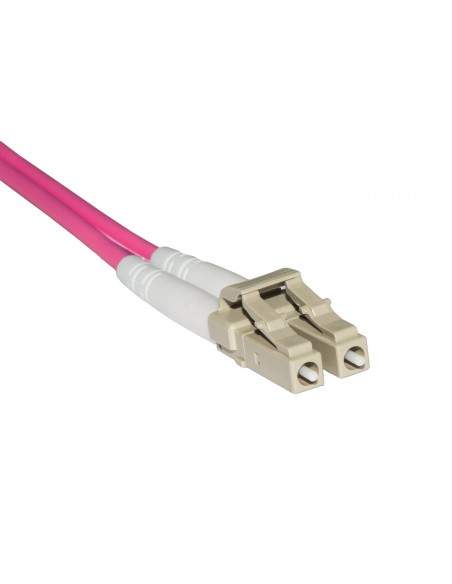 Cavo Fibra Ottica Lc A Sc Multimode Duplex Om4 50/125 Mt.3