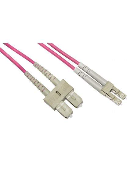 Cavo Fibra Ottica Lc A Sc Multimode Duplex Om4 50/125 Mt.15 Cavo Fibra Ottica Lc A Sc Multimode Duplex Om4 50/125 Mt.15