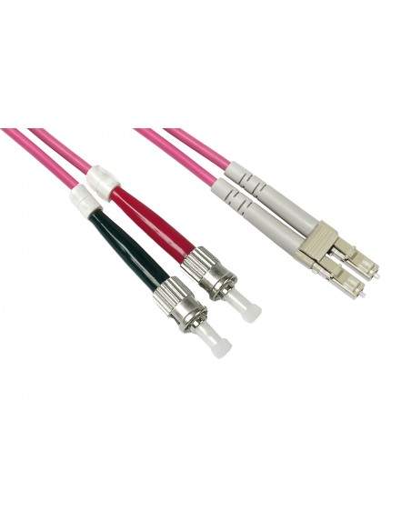 Cavo Fibra Ottica Lc A St Multimode Duplex Om4 50/125 Mt.5