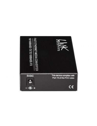 Coppia Media Converter 10/100Base-T A 100Base-Fx Singlemode Wdm Singola Fibra Bidirezionale 1310/1550Nm Coppia Media Converter 10/100Base-T A 100Base-Fx Singlemode Wdm Singola Fibra Bidirezionale 1310/1550Nm