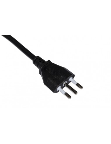 Multipresa 5 Prese Universali Ita/Schuko 10/16 A - Spina 16 A Con Interruttore Colore Nero