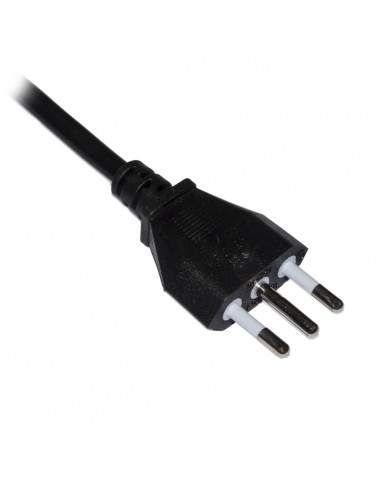 Multipresa 6 Prese Universali Ita/Schuko 10/16 A - Spina 16 A Con Interruttore Nera Multipresa 6 Prese Universali Ita/Schuko 10/16 A - Spina 16 A Con Interruttore Nera