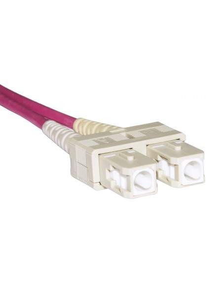 Cavo Fibra Ottica Sc A Sc Multimode Duplex Om4 50/125 Mt.3 Cavo Fibra Ottica Sc A Sc Multimode Duplex Om4 50/125 Mt.3