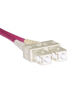 Cavo Fibra Ottica Sc A Sc Multimode Duplex Om4 50/125 Mt.10 2