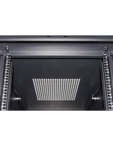 Armadio Rack 19" 42U (A)2055, (L)600, (P)1000 Colore Nero Disassemblato