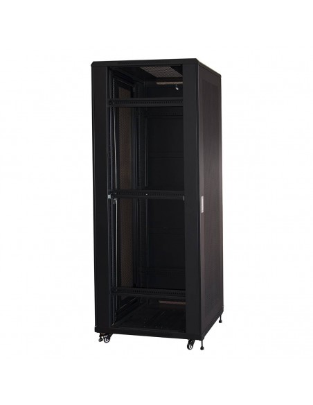 Armadio Rack 19" 42U (A)2055, (L)600, (P)1000 Colore Nero Disassemblato