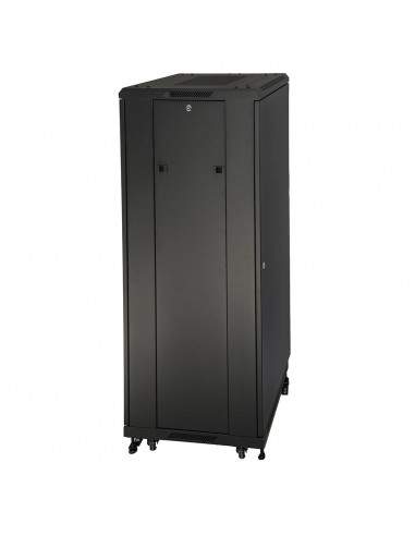 Armadio Rack 19" 42U (A)2055, (L)600, (P)1000 Colore Nero Porta Vetro Armadio Rack 19" 42U (A)2055, (L)600, (P)1000 Colore Nero Porta Vetro