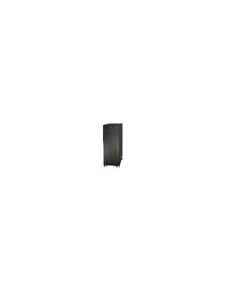 Armadio Rack 19" 42U (A)2055, (L)600, (P)1000 Colore Nero Porta Vetro
