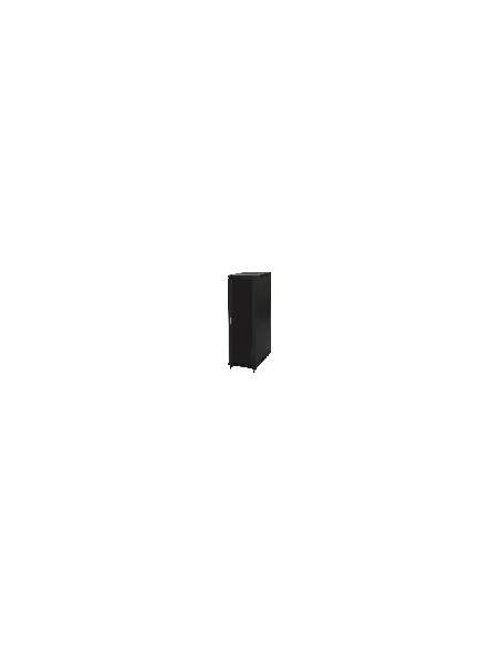 Armadio Rack 19" 42U (A)2055, (L)600, (P)1000 Colore Nero Porta Vetro