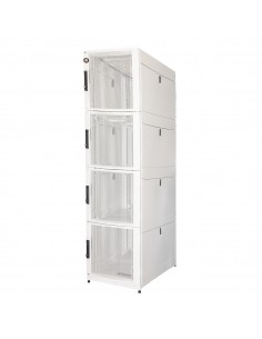 Armadio Rack 19Â” 42U Con 4 Compartimenti 1992(A) X 1070(P) X 600(L) Grigio