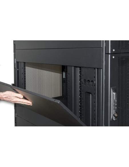 Armadio Rack 19Â” 42U Con 4 Compartimenti 1992(A) X 1070(P) X 600(L) Nero