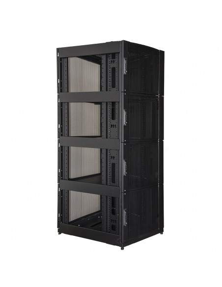 Armadio Rack 19Â” 42U Con 4 Compartimenti 1992(A) X 1070(P) X 600(L) Nero