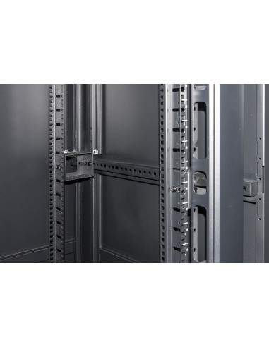 Armadio Rack 19" 42U (A)2055, (L)800, (P)800 Colore Nero