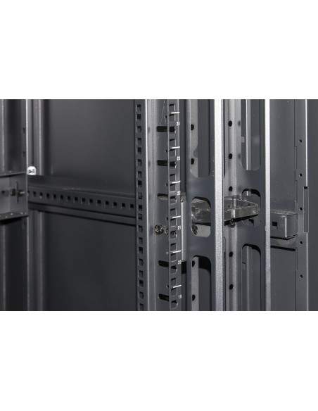 Armadio Rack 19" 42U (A)2055, (L)800, (P)800 Colore Nero