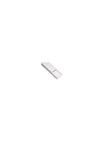 Canalina Passacavi Adesiva In Pvc Mm 30X20 Mt 2 Con Coperchio Scorrevole Bianco Canalina Passacavi Adesiva In Pvc Mm 30X20 Mt 2 Con Coperchio Scorrevole Bianco