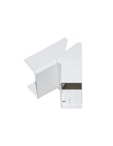 Angolo Interno Regolabile Per Canalina Lk46118 Mm. 46X18 Angolo Interno Regolabile Per Canalina Lk46118 Mm. 46X18