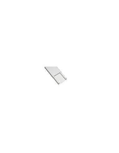 Canalina Passacavi Da Muro Mm 46X25 Lunghezza Mt 2 Bianco Con Coperchio Scorrevole Link - 10