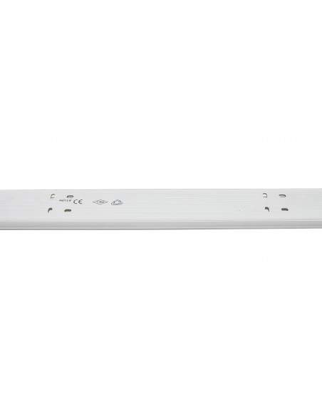 Canalina Passacavi Da Muro Mm 46X18 Lunghezza Mt 2 Bianco Con Coperchio Scorrevole